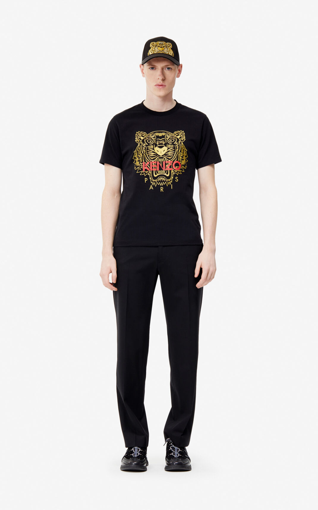 Camisetas Kenzo Tiger Hombre Negras - SKU.4051034